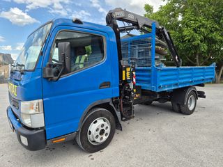 Ανατροπή + Γερανός Mitsubishi 2013 CANTER 7C18 γερανος Fassi F50 2023!!!-thumb-9
