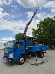 Ανατροπή + Γερανός Mitsubishi 2013 CANTER 7C18 γερανος Fassi F50 2023!!!-thumb-12