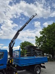 Ανατροπή + Γερανός Mitsubishi 2013 CANTER 7C18 γερανος Fassi F50 2023!!!-thumb-13