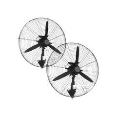 Επιτοίχιοι ανεμιστήρες σε σετ 2 τεμαχίων - 130W - 65cm - 676005