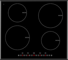 Arielli ACH-704IND Επαγωγική Εστία Αυτόνομη με Λειτουργία Κλειδώματος 59x56εκ.