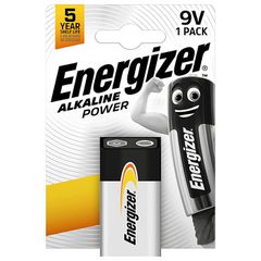Energizer 016-5280 Power Αλκαλική Μπαταρία 9V 1τμχ