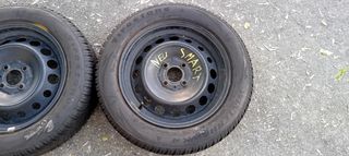 ΖΕΥΓΑΡΙ ΖΑΝΤΟΛΑΣΤΙΧΑ SMART 185/60R15 FIRESTONE - 5.5JX15H2 - ET36-thumb-1