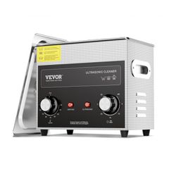 VEVOR 3L Ultrasonic Cleaner με Heater Timer & Basket, Professional Digital Sonic Cavitation Machine, 120W Cleaning Machine για Όργανα Ρολογιών, Γυαλιά, Νομίσματα, Μεταλλικά Ανταλλακτικά, Εργαλείο