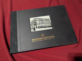 Vacheron Constantin βιβλίο Προσπέκτους 88 σελίδες