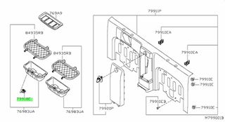 ΚΛΙΠ  ΕΠΕΝΔΥΣΗΣ   NISSAN  NAVARA D40     84953EA002