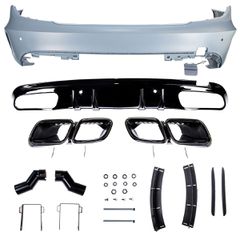 Εμπρός Προφυλακτήρας AMG Look για Mercedes C-Class (W204) Sedan Coupe (2007-2015) Νέο Σχέδιο