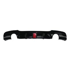 Πίσω Διαχύτης Diffuser για BMW 3 (E90, E91) (2005-2011) με LED Φωτισμός Μαύρο Γυαλιστερό