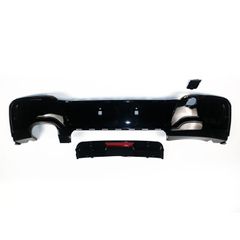 Πίσω Διαχύτης Diffuser για BMW 1 (F20, F21) (2011-2015) με LED Φωτισμός Μαύρο Γυαλιστερό