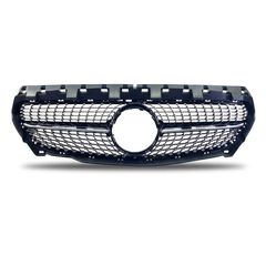 Εμπρός Μάσκα Diamond για Mercedes CLA (C117) (2013-2016) Μαύρο