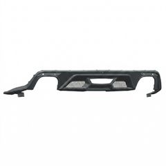 GT500 Style Πίσω Διαχύτης Diffuser για Ford Mustang VI (2015-2017) Διπλή Έξοδος