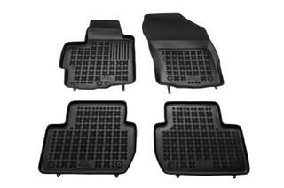 Λαστιχένια πατάκια CITROEN C-Crosser / PEUGEOT 4007 (2007-2012) / MITSUBISHI Outlander II (2006-2013) / Outlander III (2012-2021) / ECLIPSE CROSS (2017-2021) - τύπου σκαφάκι - 4τμχ., Rezaw Plast