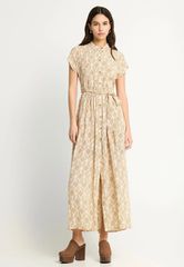 Funky Buddha Γυναικείο Maxi Φόρεμα με Άνοιγμα στο Πλάι FBL013-103-13