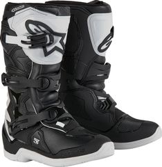 Μπότες Μηχανής Παιδικές Off Road  Youth Tech 3S Boots Μαύρο-Άσπρο
