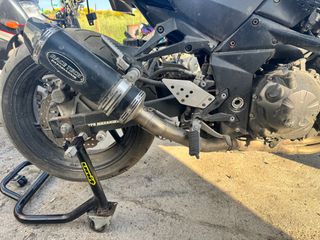 Εξατμιση racetech papagiannis μαζι με linkpipe για kawasaki z750 gen 2