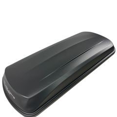 Μπαγκαζιέρα οροφής Junior Xtreme 2 195x78x39cm με διπλό άνοιγμα και κλειδί, 445 λίτρα - μαύρη-thumb-3