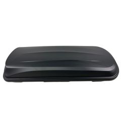 Μπαγκαζιέρα οροφής Junior Xtreme 2 195x78x39cm με διπλό άνοιγμα και κλειδί, 445 λίτρα - μαύρη-thumb-1