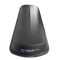 Μπαγκαζιέρα οροφής Junior Xtreme 2 195x78x39cm με διπλό άνοιγμα και κλειδί, 445 λίτρα - μαύρη-thumb-4