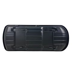 Μπαγκαζιέρα οροφής Junior Xtreme 2 195x78x39cm με διπλό άνοιγμα και κλειδί, 445 λίτρα - μαύρη-thumb-14