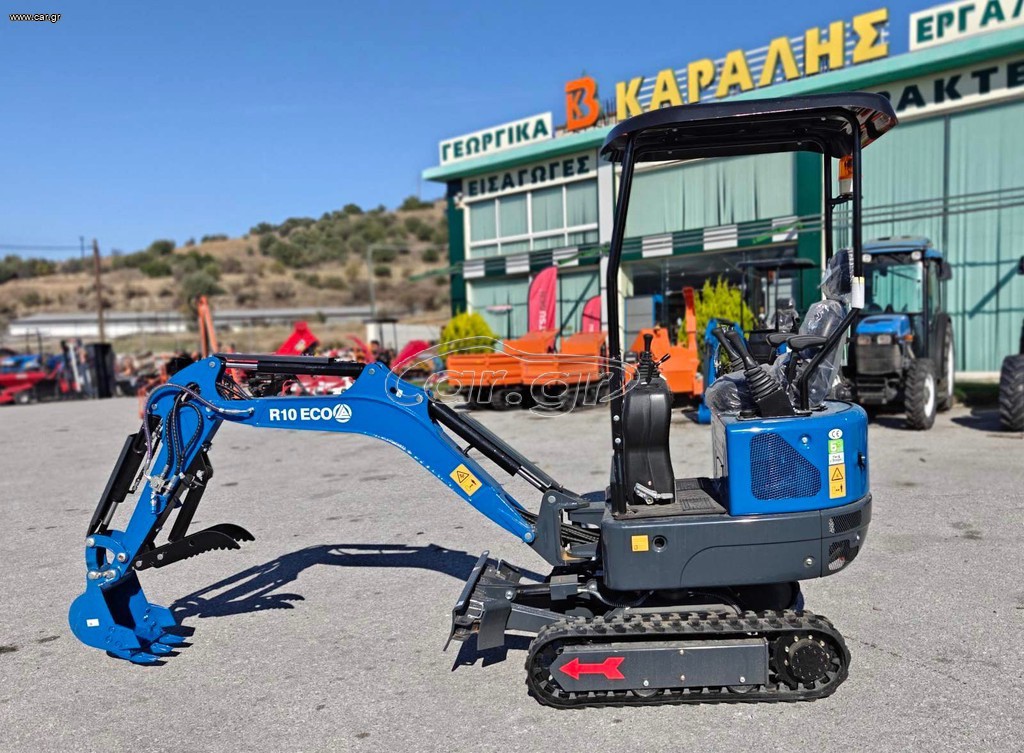 Εκσκαφέας Με Ερπύστριες Rippa 2026 R10 Boom/ Joistick / Full extra / KUBOTA
