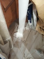 ΠΩΛΕΙΤΑΙ ΟΛΟΚΛΗΡΩΜΕΝΟ ΣΕΤ ΣΚΙΑΣΗΣ Custom Πανί 20τ.μ. + Ενισχυμένος Στύλος Φ80 (Ύψος 2,70μ.) – (ΟΛΟΚΑΙΝΟΥΡΓΙΑ)