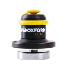 Κλειδαριά Δισκοφρένου Oxford Beast – Black / Yellow 22mm Shackle
