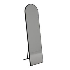 Καθρέπτης δαπέδου - τοίχου Agalu Μegapap χρώμα sencron black 40x150εκ.