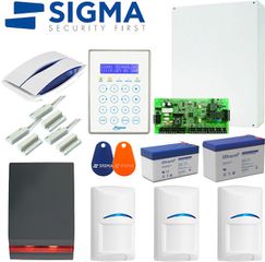 Sigma Security Set Apollo 32-Dione Blue: Πλήρες Σύστημα Συναγερμού με Κέντρο Apollo Plus