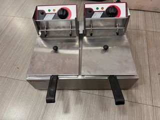 ΦΡΙΤΕΖΑ KARAMCO 6+6 ΛΙΤΡΑ ΗΛΕΚΤΡΙΚΗ ΣΑΝ ΚΑΙΝΟΥΡΓΙΑ!!!