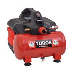 ΑΕΡΟΣΥΜΠΙΕΣΤΗΣ OIL-FREE SILENT 6Lt 1HP TOROS 602046 602046