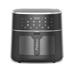 Φριτέζα Αέρος PRAF-40459 Primo Digital 8L 1800W με παράθυρο Μαύρη