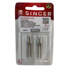 SINGER βελόνες διπλές ραπτομηχανής 90/14