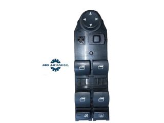 BMW 5' E60/E61 (2003-2007), Πολλαπλός διακόπτης ηλεκτρικών παραθύρων και καθρεπτών με ηλεκτρική αναδίπλωση, με κωδικό 61316943251