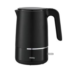 Hobby Βραστήρας HCK-40462 Aνοδείξωτος cool touch 1.5LT 2200W Mαύρος