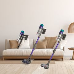 Primo Apollo Aqua Flex 3σε1 Σκούπα επαναφορτιζόμενη PRVC-40507 29.6V BLDC μοτέρ Γκρι-Μωβ
