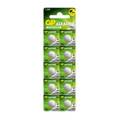 GP Battery (LR43) Alkaline Button GP186/ LR43 1,55V - BULK