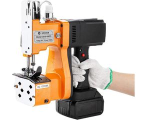 SINGER φορητή μηχανή ραφής σακιών με μπαταρία GK9-890D ( σακοραπτική)