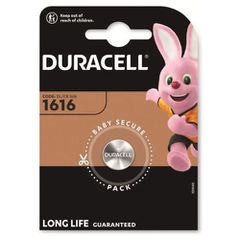 DURACELL Μπαταρία (CR1616) Κουμπί λιθίου (1 μπαταρία / blister) 3V