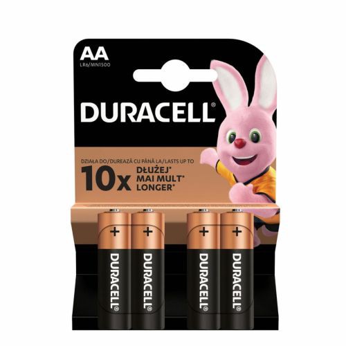 DURACELL Μπαταρία (AA) LR6 Alkaline Basic (4 μπαταρίες / blister) 1,5V