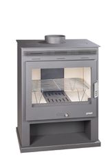 ΣΟΜΠΑ ΞΥΛΟΥ ΑΠΟ ΧΑΛΥΒΑ ΜΕ ΒΑΣΗ amp; 3 ΤΖΑΜΙΑ 15kw ΑΕΡΟΘΕΡΜΗ - IERAPETRA PANORAMIC SYRIOS AS-SY-14A/P