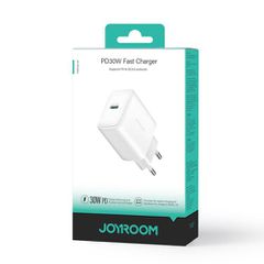 Joyroom Travel Charger Type-C.PD 30W, SFC, PPS, Λευκό (JR-TCF24)