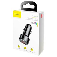 Baseus Car Charger Magic Series PPS Ψηφιακή οθόνη (Type-C PD+Intelligent QC) 45W Μαύρη CCMLC20C-01