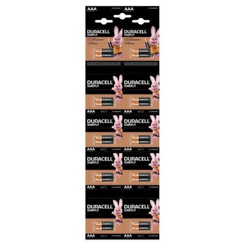 DURACELL Battery (LR03) AAA Alkaline Basic (20 μπαταρίες / blister) 1,5V