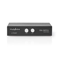 Nedis 233-1187 2-Port VGA Switch Σύνδεση 2 Η/Υ σε 1 Oθόνη
