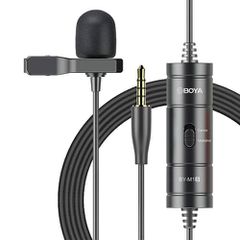 Μικρόφωνο BOYA Ενσύρματο BY-M1S Omnidirectional, (3,5mm υποδοχή) Μαύρο EU