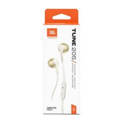 Ενσύρματα ακουστικά JBL Tune 205 In-Ear Gold EU