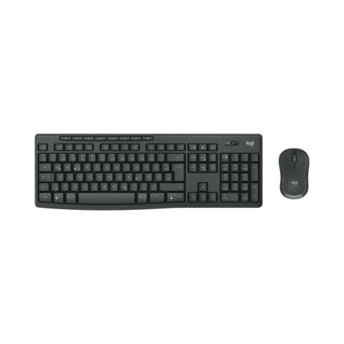 Logitech Wireless Keyboard DE (QWERTZ) και ποντίκι Combo MK370 Black EU (920-012065)