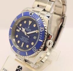 REPLICA τύπου Rolex Submariner blue dial Automatic αντρικό ρολόι Α90026 ΤΙΜΗ 500 ΕΥΡΩ
