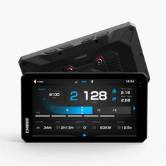 CHIGEE AIO-6 LTE Οθόνη Μοτοσυκλέτας 4G με GPS Tracking, CarPlay & Dashcam