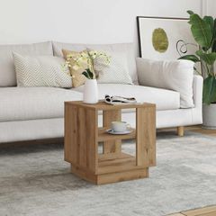 vidaXL Τραπεζάκι σαλονιού Artisan Oak 40x40x43 cm Κατασκευασμένο ξύλο